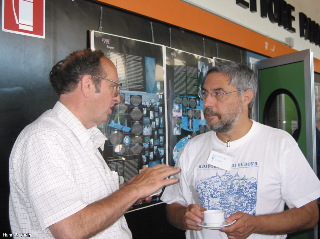Luglio 2005 Atlas Upgrade Workshop Genova con Abe Seiden