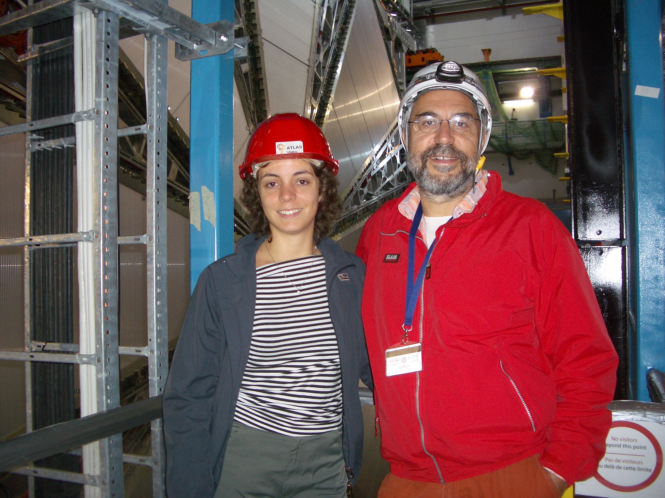 Agosto 2007 pozzo Atlas con Cecilia