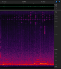 Chirp from 9 december - 5m25s.